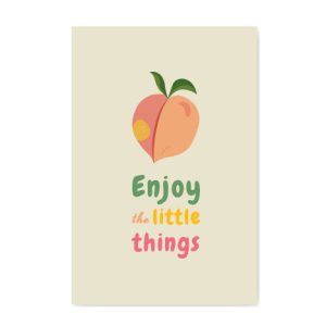 גלויה Enjoy the little things